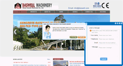Desktop Screenshot of daswellchina.com