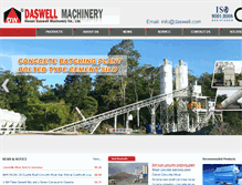 Tablet Screenshot of daswellchina.com